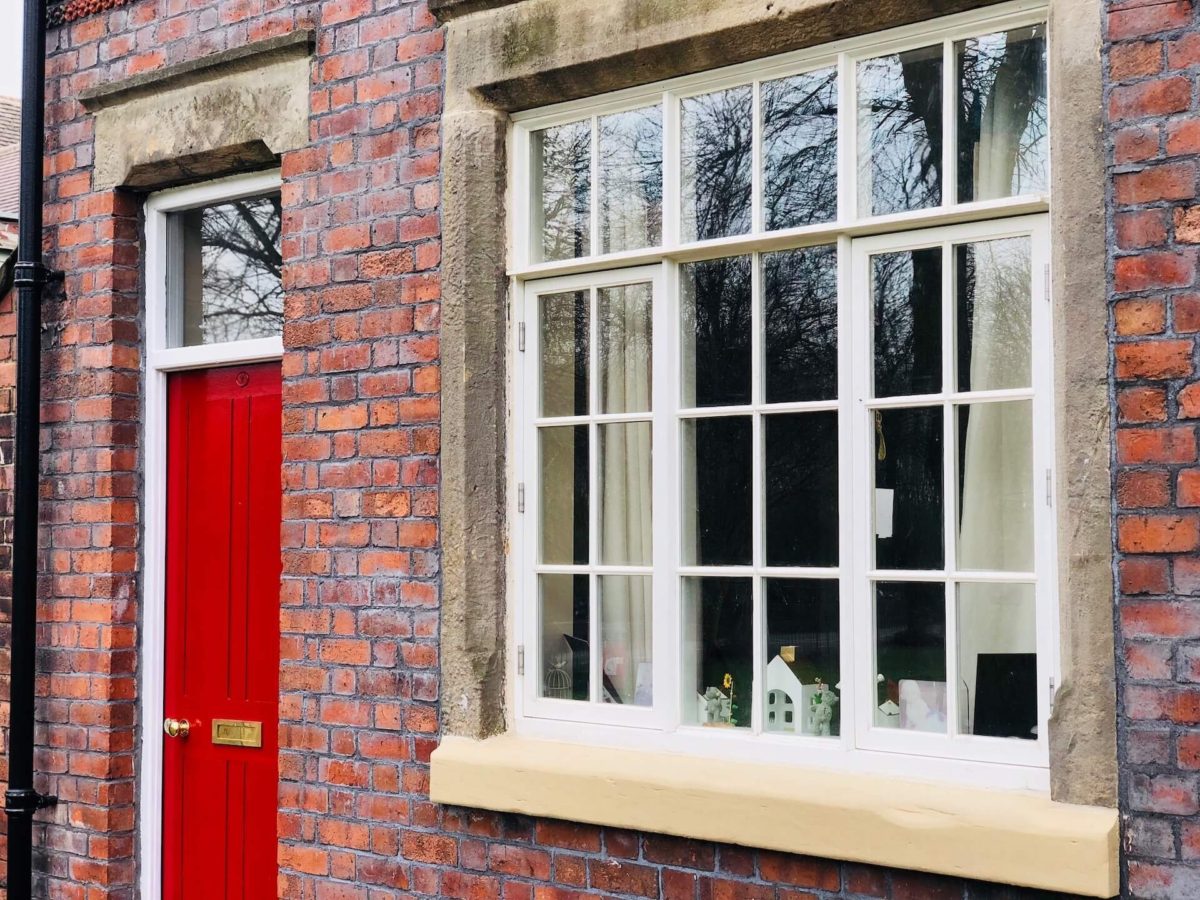 Timber casement windows