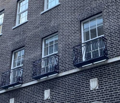 Sash windows at Frederick's place