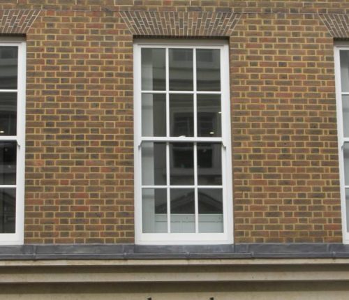 Traditional spring sash windows Bloomsbury Plaza