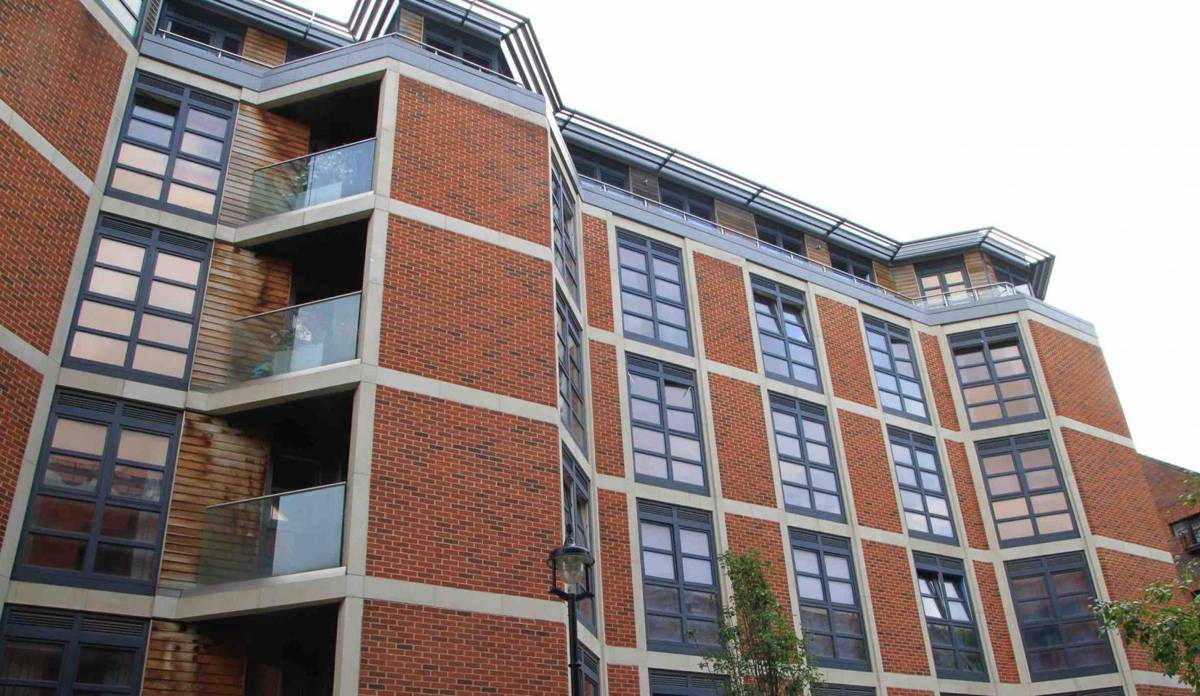 Double-glazed timber tilt and turn windows Brabazon house